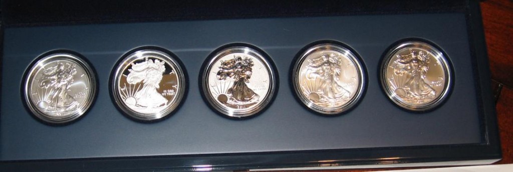 75th Anniversary San Francisco Silver Eagle Set
